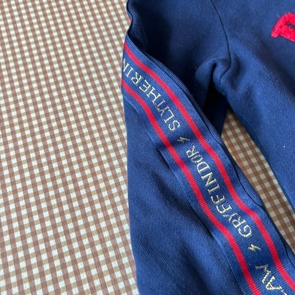 Harry Potter Mini Boden "Potter 07" Hooded pullover Sweatshirt Blue Red.8-9 year - Picture 15 of 16